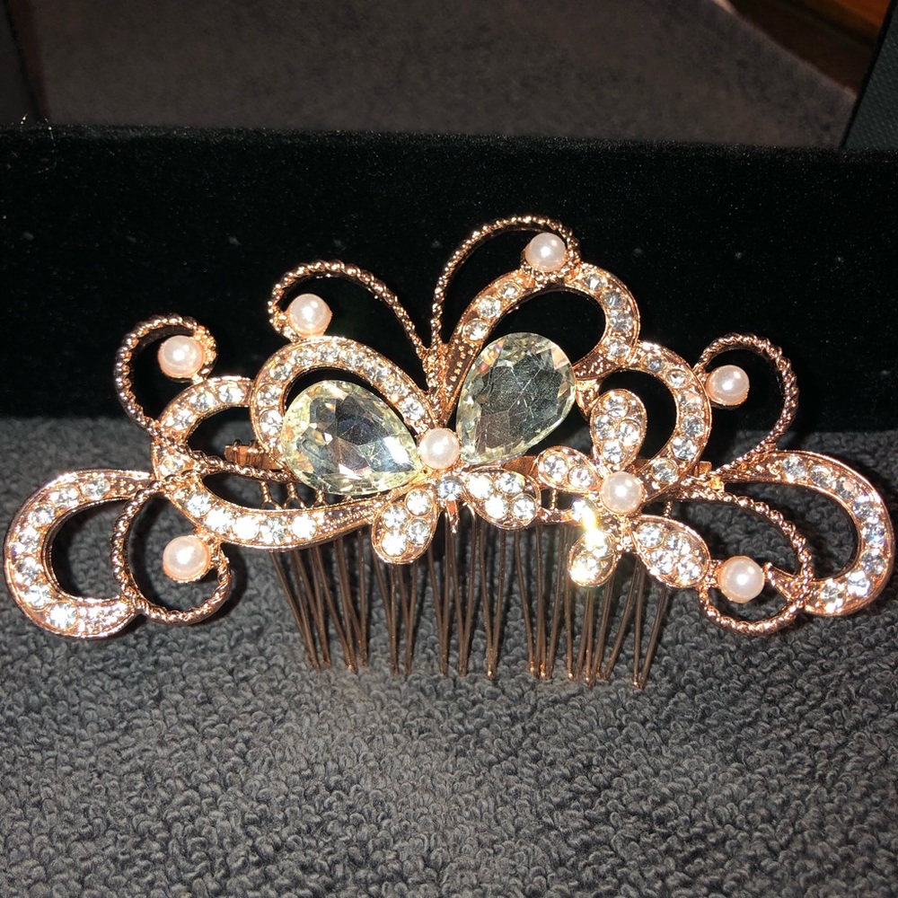 Fancy Wedding bridal hair comb